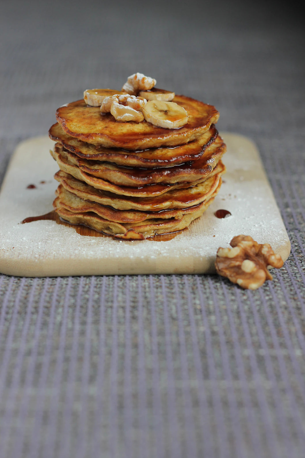 Maple + Walnut Pancakes